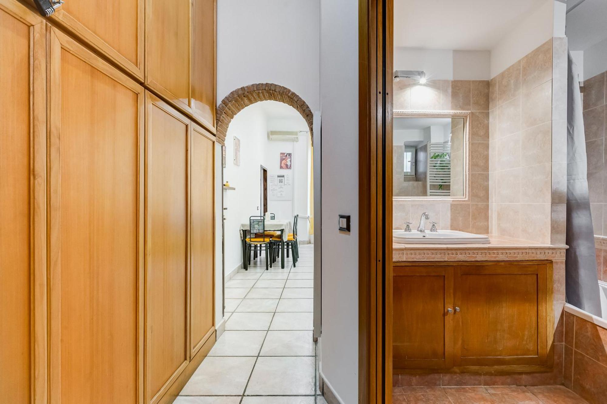 Centro Trastevere Loft In Lägenhet *